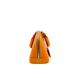 thumbnail Alma BB In Honey Gold Epi Leather Handbag PHW With Jacquard Strap - L'UXE LINK