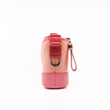 thumbnail Small Gabrielle Python Leather In Beige/Pink/Yellow Handbag GHW Seri 27 - L'UXE LINK