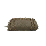 thumbnail Paris-Dallas Lambskin In Brown Fringe Timeless Flap Bag GHW Seri 19