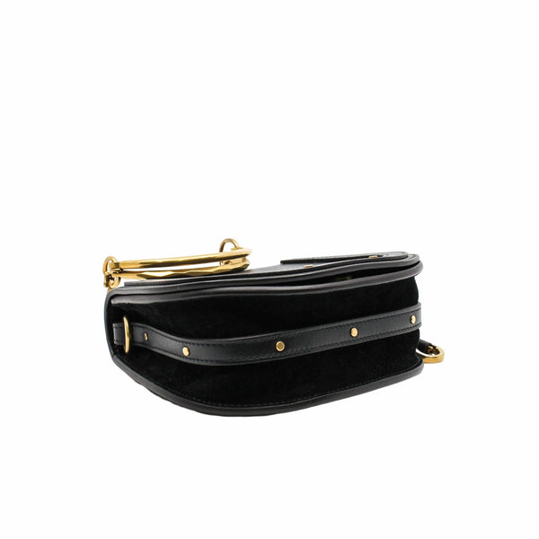 Nile Crossbody Bag  Small Leather Black GHW - L'UXE LINK