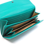 thumbnail long  buckle wallet green - L'UXE LINK