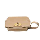 thumbnail Isabella Rossellini Bag In Beige Leather - L'UXE LINK