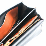 thumbnail side bag  leather orange - L'UXE LINK