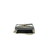 thumbnail Small Monster Kan I Black Calfskin Shoulder Bag PHW - L'UXE LINK