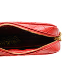 thumbnail Mini Quilted Calfskin 2.55 Reissue Red Camera Bag GHW Seri 26 - L'UXE LINK