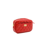 thumbnail Mini Quilted Calfskin 2.55 Reissue Red Camera Bag GHW Seri 26 - L'UXE LINK