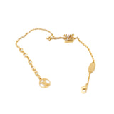 thumbnail Gold Tone LV Iconic Bracelet - L'UXE LINK