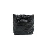 thumbnail Mini 22 Bag In Black Lambskin GHW Seri UP9JXXXX - L'UXE LINK