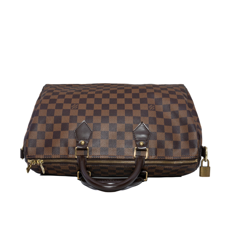 Speedy 35 Damier Ebene Canvas 2013 - L'UXE LINK