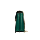 thumbnail Medium Serpenti Forever In Green Calf Leather Shoulder Bag GHW - L'UXE LINK