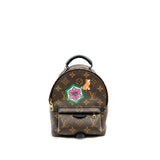 thumbnail Mini Limited Edition Multicolor Palm Spring Monogram Canvas Backpack GHW With Strap - L'UXE LINK