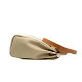 thumbnail Herbag 31 Canvas/Leather In Tan/Beige SHW U Stamp - L'UXE LINK