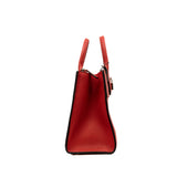 thumbnail City Steamer PM In Red Calfskin Leather SHW With Strap - L'UXE LINK