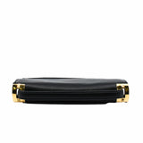 thumbnail clutch bag leather black ghw - L'UXE LINK