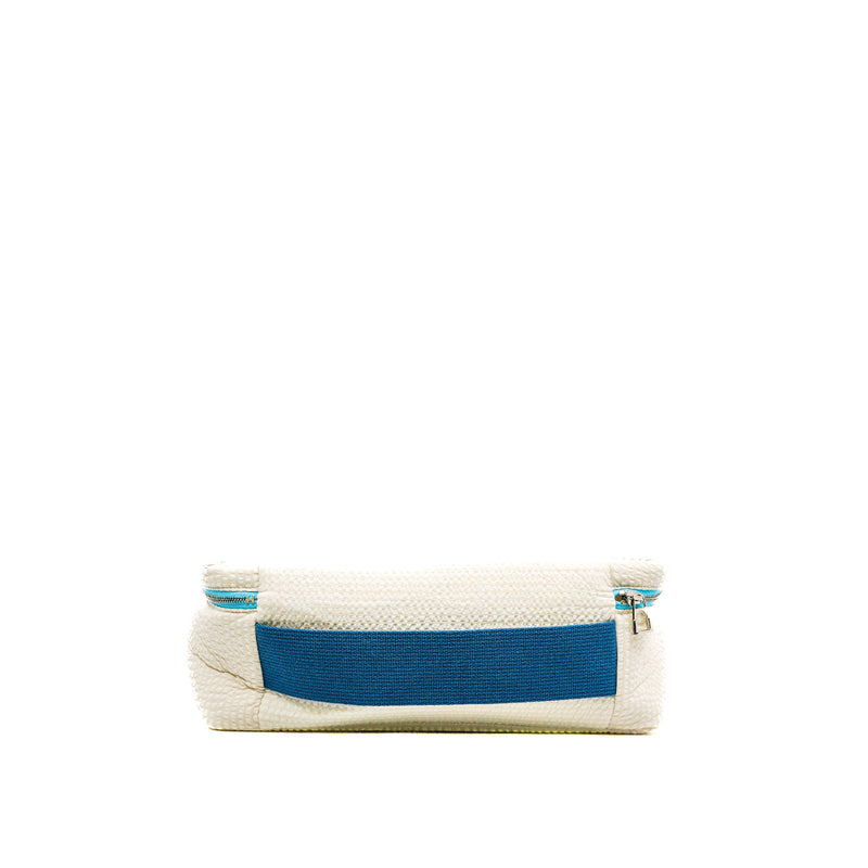 Medium Toogo In White Cotton Cabriole Case - L'UXE LINK