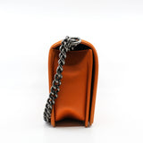 thumbnail New Medium Leboy Orange In Lambskin Leather PHW Seri 20