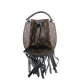 thumbnail CROSSBODY two way bag with tassels monogram - L'UXE LINK