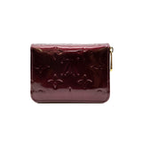 thumbnail zippy coin puese in patent red ghw