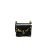 thumbnail Small Monster Kan I Black Calfskin Shoulder Bag PHW - L'UXE LINK