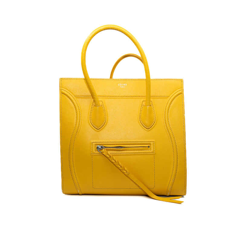 Medium Luggage Supple Calfskin Yellow Phantom Bag - L'UXE LINK