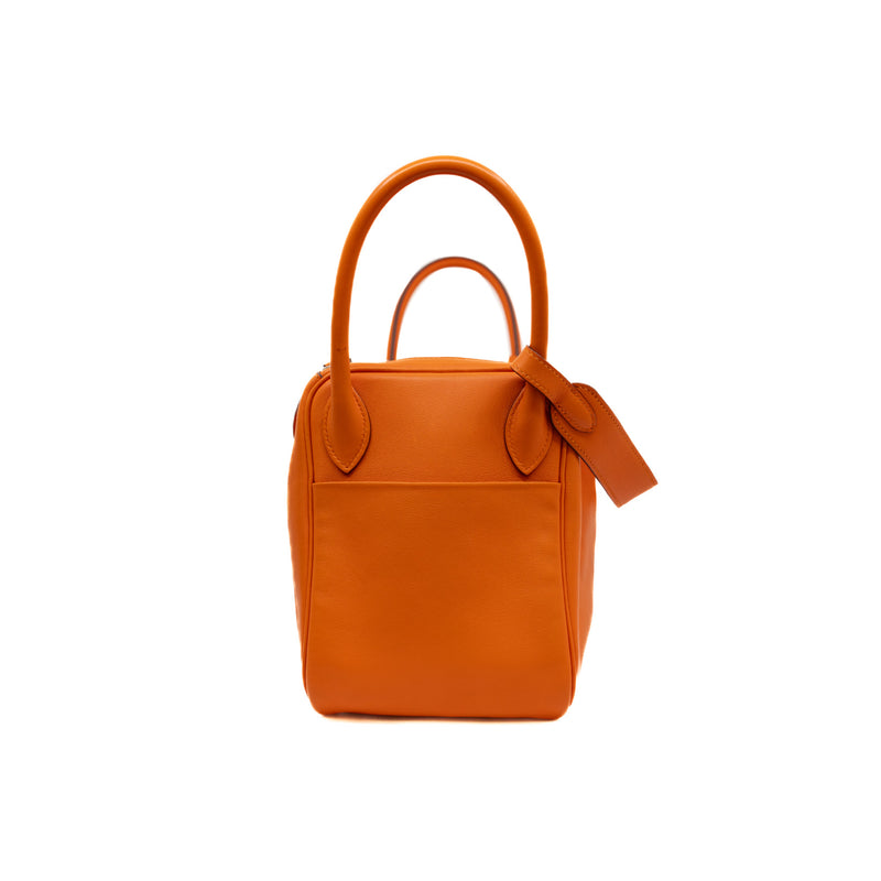 Lindy 30 Swift Leather In Orange PHW R Stamp - L'UXE LINK