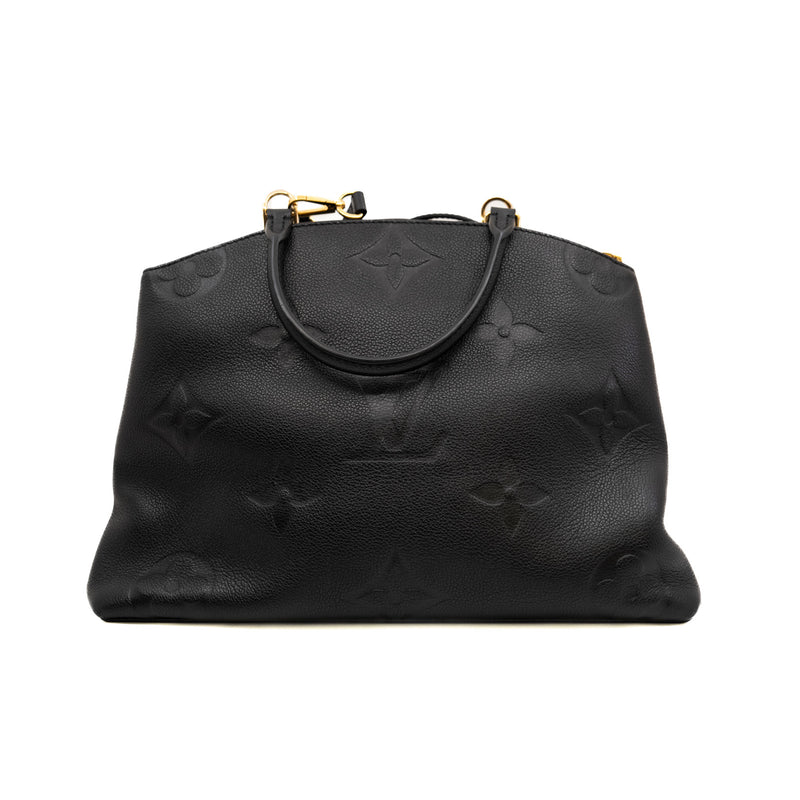 Grand Palais Monogram Empreinte Leather Bag Black GHW