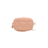 thumbnail Micro Lady Dior Vanity Case In Lambskin Beige GHW - L'UXE LINK