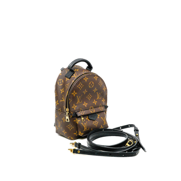 Mini Palm Springs Monogram Canvas Backpack GHW - L'UXE LINK