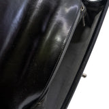 thumbnail Leboy Medium Black Leather Vinyl Reverso Seri 16 - L'UXE LINK