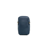 thumbnail Louis Vuitton x Nigo Denim/Leather In Navy Flap Double Phone Pouch GHW - L'UXE LINK