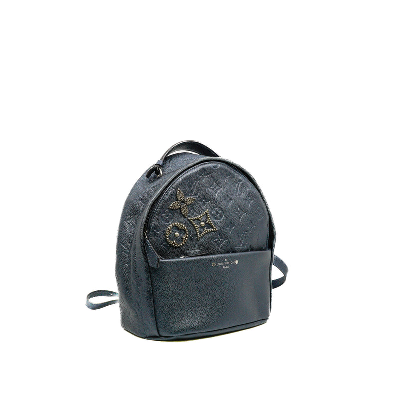 Monogram Empreinte With Pins Navy Sorbonne Backpack Bag GHW - L'UXE LINK