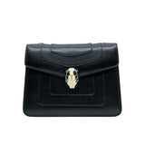 thumbnail Small Serpenti Crossbody In Lambskin Black GHW