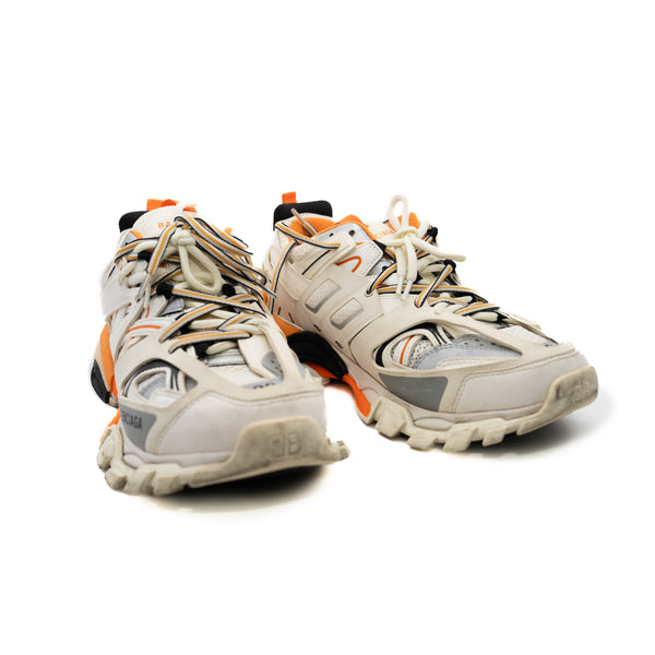 track  sneaker white mix orange #39 - L'UXE LINK