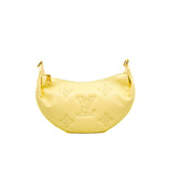 thumbnail Over The Moon Calf Leather Monogram In Yellow GHW - L'UXE LINK