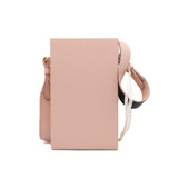 thumbnail Rosa Quarzo Calfskin Fluffy Logo Vertical Box Bag - L'UXE LINK