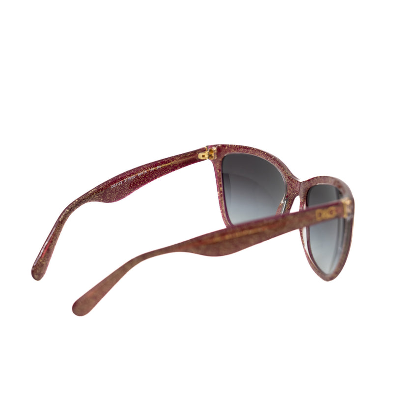 Sunglasses In Gold/Pink/Brown - L'UXE LINK