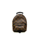 thumbnail Mini Palm Springs Monogram Canvas Backpack With Micro Chip GHW - L'UXE LINK