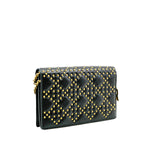 thumbnail Lady Dior Cannage Studded Leather Wallet On Chain GHW - L'UXE LINK