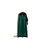 thumbnail Medium Serpenti Forever In Green Calf Leather Shoulder Bag GHW - L'UXE LINK