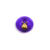 thumbnail Purple And Gold Button Brooch - L'UXE LINK