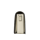 thumbnail Dio(r)evolution In White Calfskin Leather Flap Bag PHW With Leather Strap - L'UXE LINK