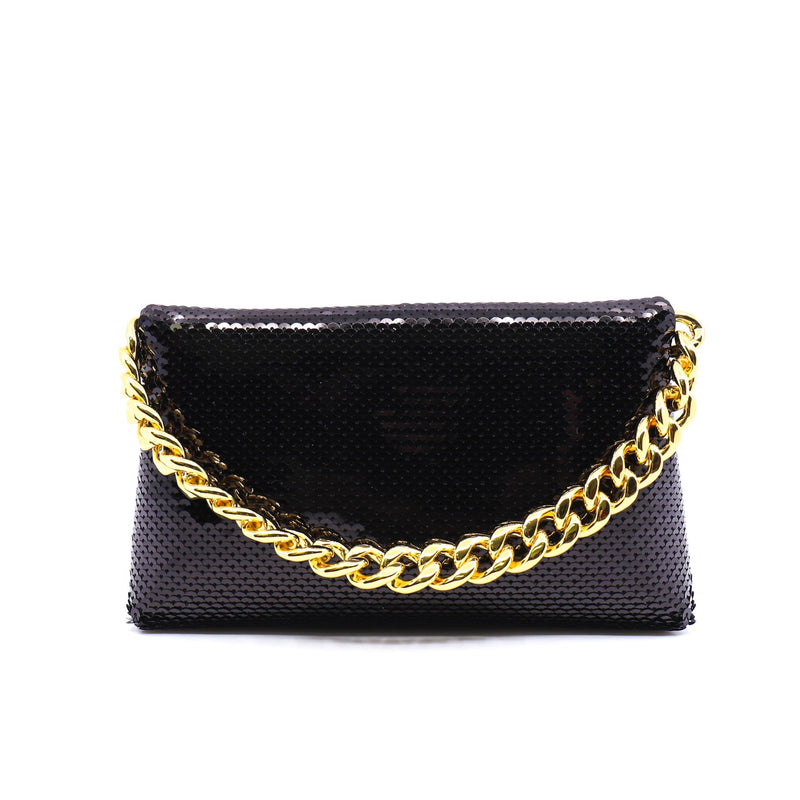 tomford glittle shoulder bag in black ghw