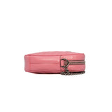 thumbnail GG Pink Calfskin Marmont Mini Phone Holder Bag - L'UXE LINK