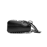 thumbnail Limited Mini Lady With Crystal And Stud In Lambskin Black PHW 2016