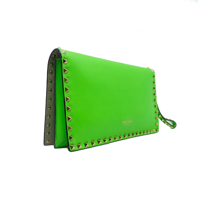 clutch bag green