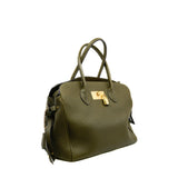 thumbnail Veau Nuage Milla MM Green Handbag GHW - L'UXE LINK