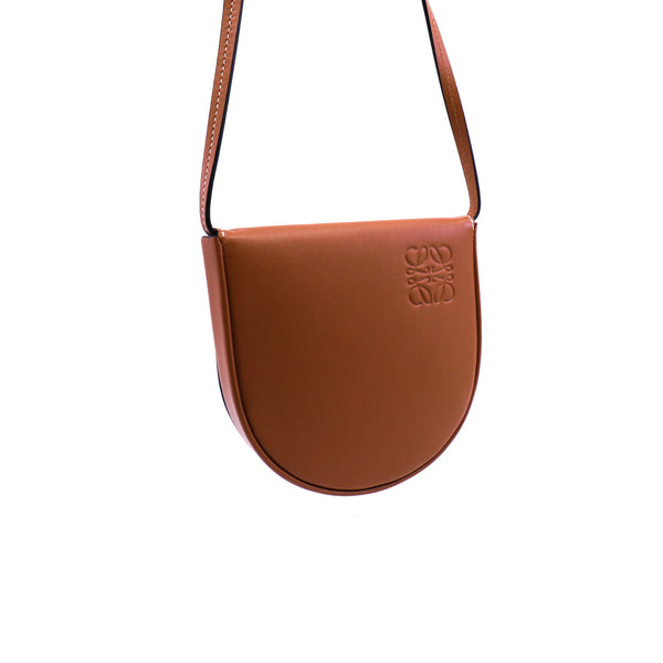 Gate Dual Mini Bag in Soft Calf/Jacquard in Tan - L'UXE LINK