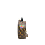 thumbnail Mini Limited Edition Multicolor Palm Spring Monogram Canvas Backpack GHW With Strap - L'UXE LINK