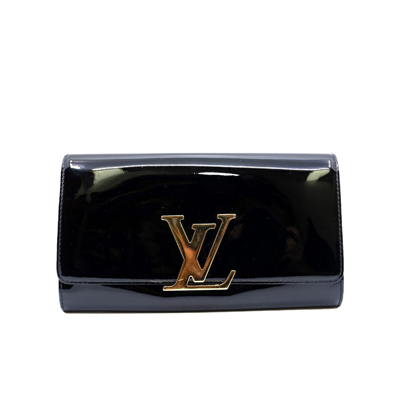 Lv patent leather clutch on sale