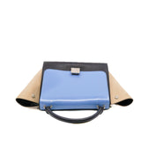 thumbnail Trapeze Small Black/Blue/White Tricolour Handle Bag PHW